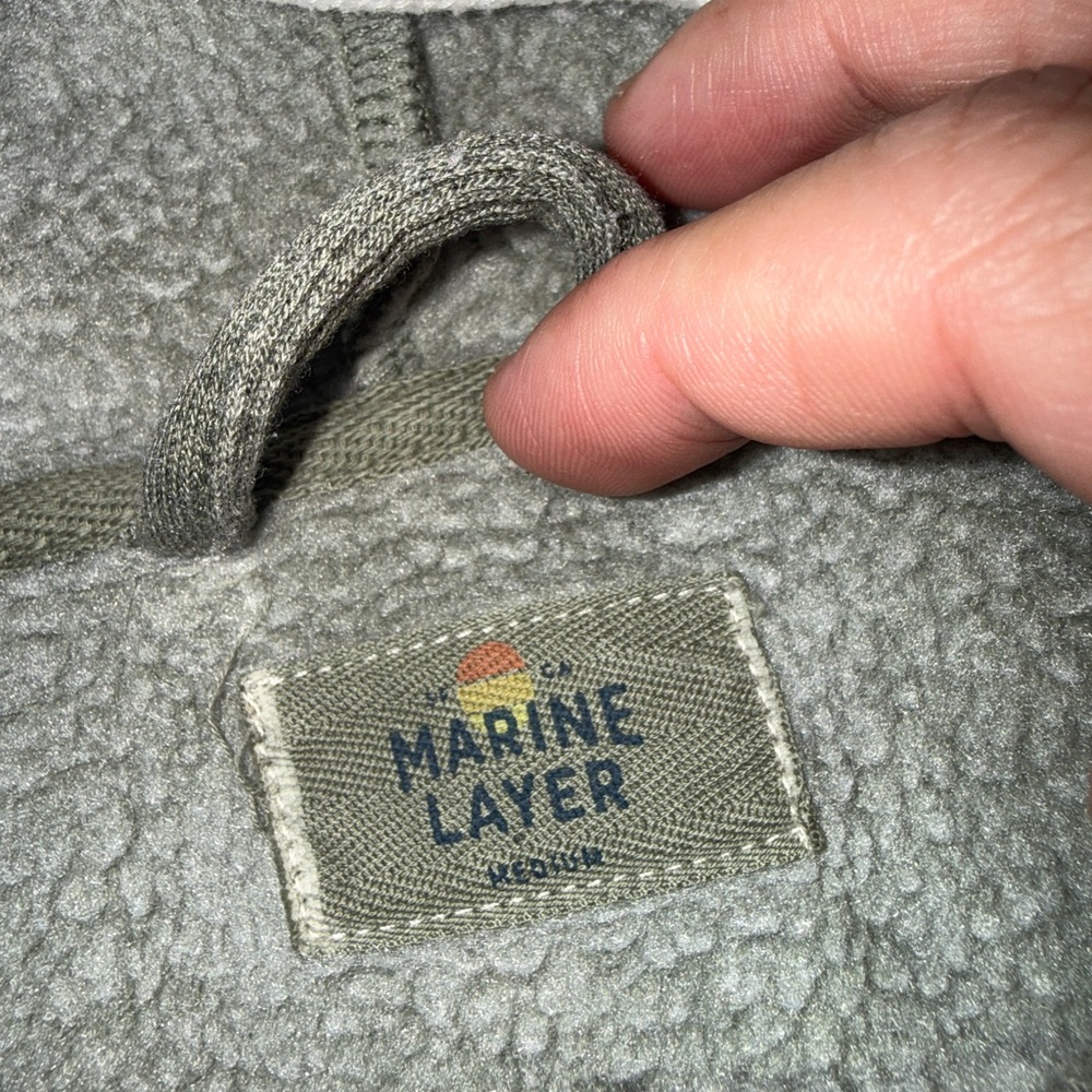 Marine Layer Textured Gray Pullover - image 2